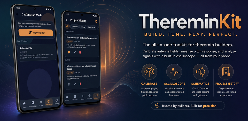 ThereminKit visual preview